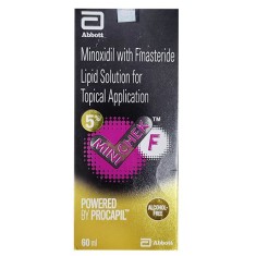 Solutie, Abbott, Minicheck, impotriva Caderii Parului, Minoxidil 5% si Finasteride 0.1%, fara Alcool