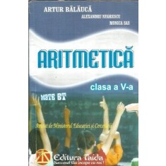 Aritmetica. Clasa a V-a - Artur Balauca