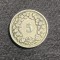 Moneda 5 rappen 1893 Elvetia