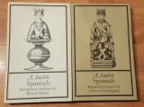 Set 2 carti Spanisch de A. Suetin. Carti de sah in limba germana