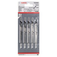 Set panze Bosch pentru ferastrau vertical T 234 X 5buc 2 608 633 528