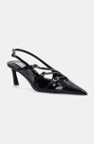 Steve Madden pantofi cu toc Liana culoarea negru, SM11003386
