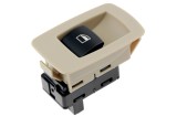 Comutator macara geam Bmw Seria 3 E90, E91 2004-, X3 E83 2003-, X5 E53 2000-, X6 E71, 72 2008-, 3 Pini, Bej, NTY EWS-BM-014
