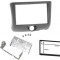 Cadru radio 2DIN cu console metalice + rama interior (173&times; 103mm) Toyota YARIS 1999&gt;2003