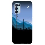 Husa compatibila cu Oppo A5 (2020) model Lone Walker, Silicon, TPU, Viceversa, Transparent, Carcasa