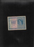 Rar! Austria Austro Ungaria 1000 1.000 kronen coroane 1922 seria079911