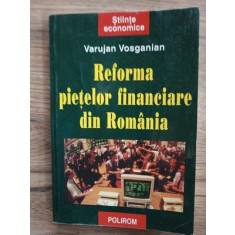 Reforma pietelor financiare din Romania- Varujan Vosganian