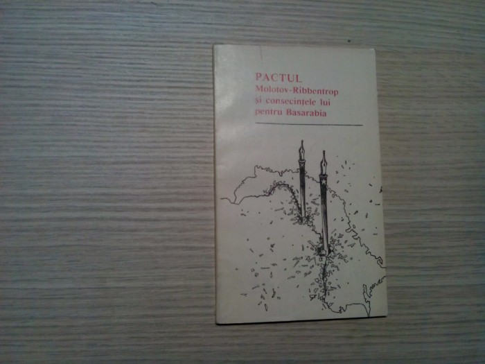 PACTUL MOLOTOV-RIBBENTROP si Consecintele lui pentru BASARABIA - I. Siseanu