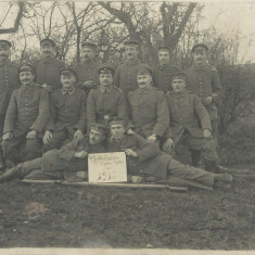 AMS# - FOTOGRAFIE MILITARI FRONT WW 1 1916 CIRCULATA, REG. 19 RESERVE