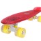 Penny board Mad Cruiser Full Led-rosu,
