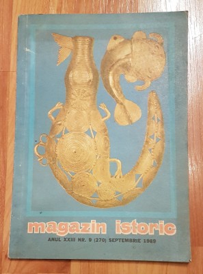 Revista Magazin IStoric Nr. 9 - septembrie 1989 foto