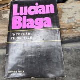 Lucian Blaga - Incercari filosofice