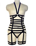 C711-1 Lenjerie sexi din benzi late elastice, Marime universala