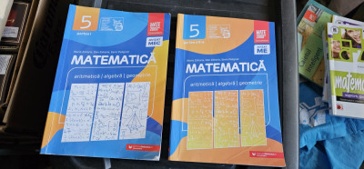 MATEMATICA ARITMETICA ALGEBRA GEOMETRIE CLASA A V A , I SI II ZAHARIA PELIGRAD foto