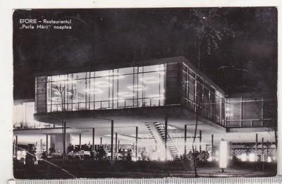 bnk cp Eforie - Restaurantul Perla Marii noaptea - uzata foto