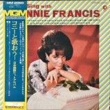 Vinil LP &quot;Japan Press&quot; Connie Francis &lrm;&ndash; Let&#039;s Sing With Connie Francis (VG++)