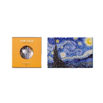 Zoom Micropuzzle Van Gogh Noapte instelata, Londji foto