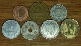 R08 Romania - set 7 monede diferite 1906-2019 - 1 leu 5 10 20 1000 lei + 10 50 bani