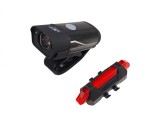 Set far fata/spate biciclete 110C, cu fir pentru dinam in butuc Cod:L362