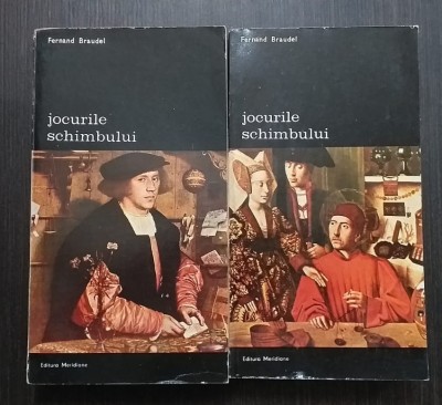 JOCURILE SCHIMBULUI - 2 VOLUME - FERNAND BRAUDEL foto