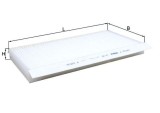 MAHLE LA 197 Filtru, aer habitaclu