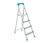 Cumpara ieftin Scara otel 3+1 trepte, 120 kg, model 11003