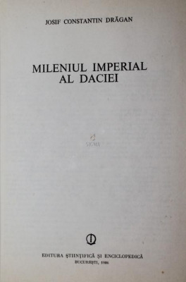 MILENIUL IMPERIAL AL DACIEI foto