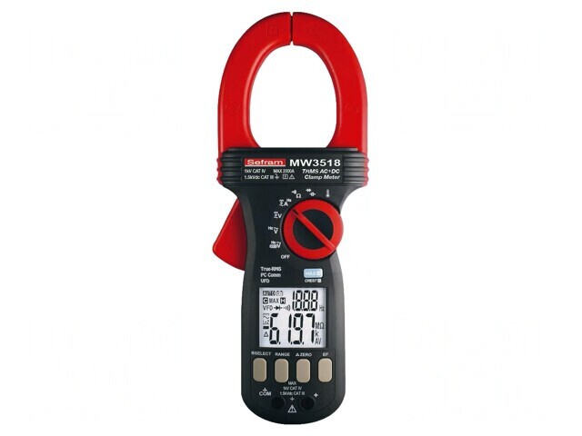 Multimetru Digital cu Pensetă LCD 55mm MW3518