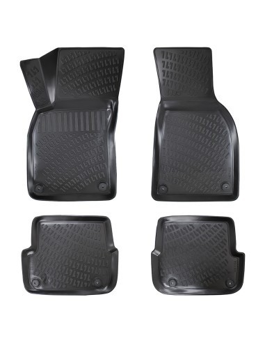 Set covorase auto din cauciuc tip tavita pentru Audi A6 C6 (Typ 4F) 2004-2011
