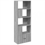 Cumpara ieftin Biblioteca, gri sonoma, 70x36x189 cm, lemn prelucrat