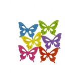 Accesorii creatie - fluture fetru, set 5-6 buc, Colorarte