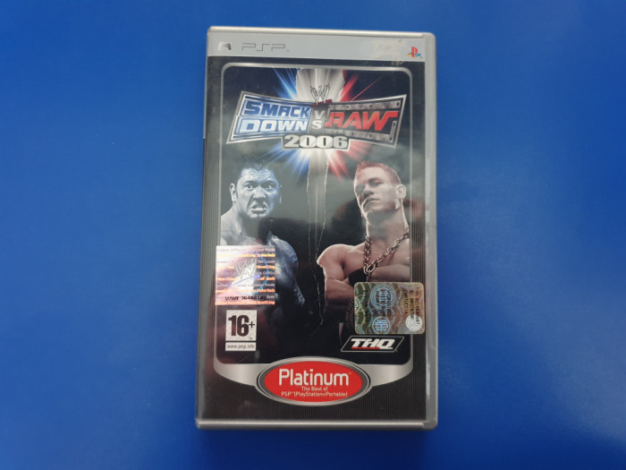 WWE SmackDown vs Raw 2006 - joc PSP