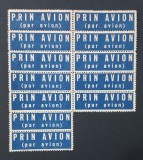 Vigneta - PRIN AVION (par avion)