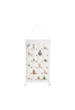 Calendar de Advent pentru Craciun Butlers, textil, natur, 71 x 123 cm