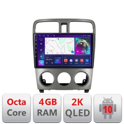 Navigatie Subaru Forester 2004-2008 C-forester Android Octa Core Ecran 2K QLED GPS 4G 4+32GB 360 KIT-forester+EDT-E409-2K CarStore Technology foto