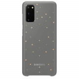 Cumpara ieftin Husa Cover Led Samsung pentru Samsung Galaxy S20 Gri