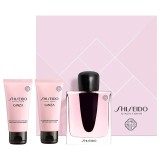 Set Shiseido: Ginza, Eau De Parfum, For Women, 50 ml + Ginza, Moisturizing, Body Lotion, 50 ml + Ginza, Cleansing, Shower Gel, F