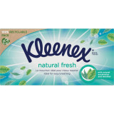 Cumpara ieftin Kleenex Natural Fresh Box batiste de h&acirc;rtie 64 buc