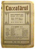 Revista LuceafarulNr. 28Volumul II1 sept. 1912