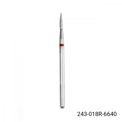 Duza de diamant, flacără, br&amp;acirc;u roșu, 243/018R foto