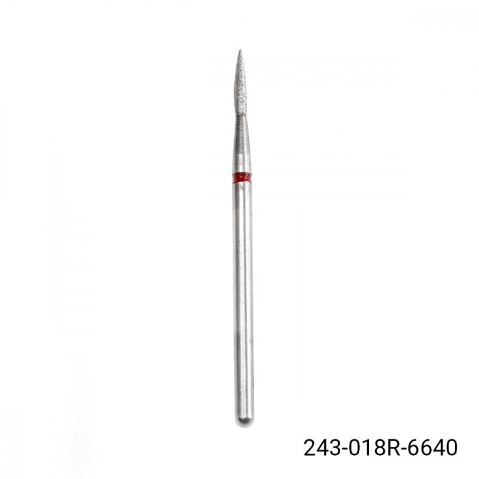 Duza de diamant, flacără, br&acirc;u roșu, 243/018R