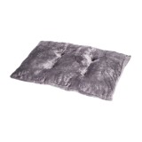 Cumpara ieftin Culcus, perna animale flanel gri 107 x 71 x 13 cm