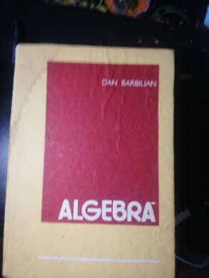 Dan barbilian algebra foto
