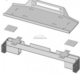 Suport fixare troliu Toyota Hilux fabricata incepand cu 2007 APS-TCSV