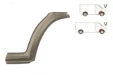 Segment reparatie aripa fata exterior FORD TRANSIT (VE64), 01.1991-07.2000, partea dreapta, spate; metal; vopsire prin pudrare - indepartati inainte