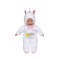 Papusa Bebelus cu imbracaminte Unicorn, 34 cm, Alb, ATU-087451