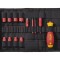 Set chei izolate tubulare hexagonale 1/4"