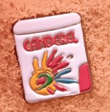 QW9 K 62 - insigna - tematica reclama - Canderel, Europa