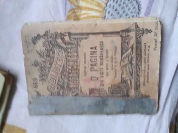 o pagină din viața Rom&acirc;nească Bibleoteca pentru toți