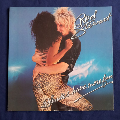 Rod Stewart - Blondes Have More Fun _ vinyl,LP _ Riva, UK, 1978 foto